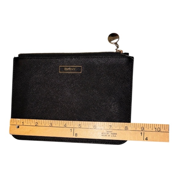 DKNY Black Textured Clutch, NWOT - Picture 6 of 9